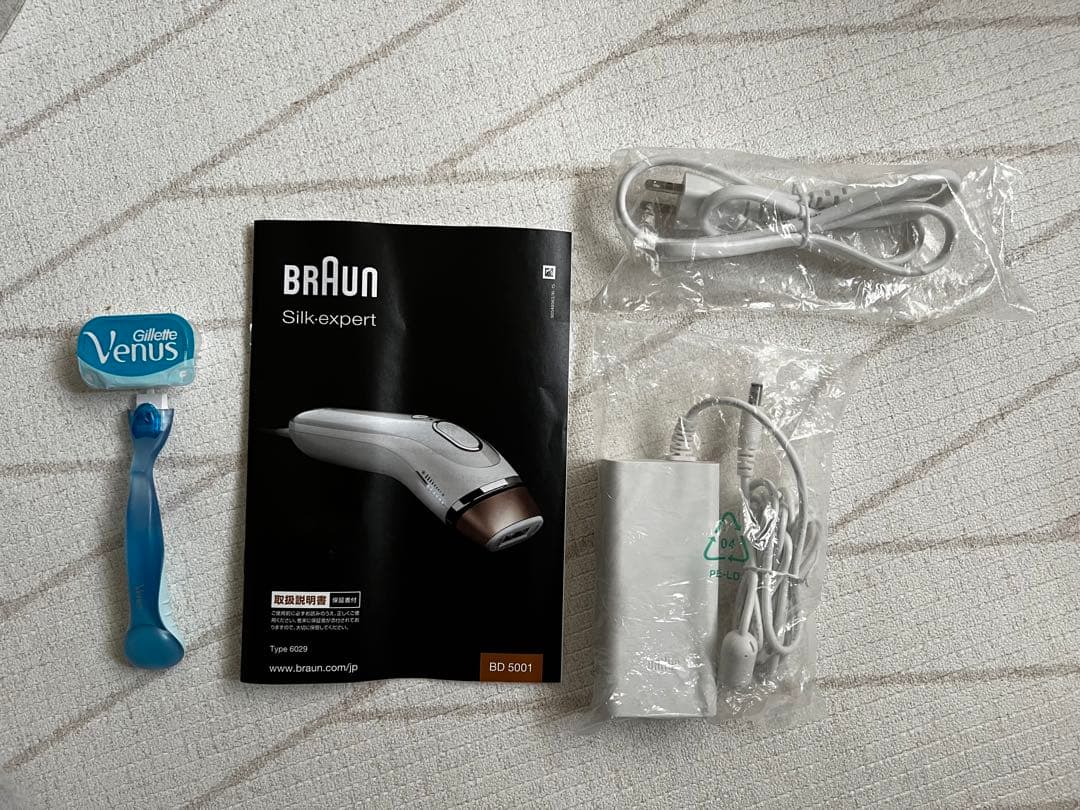 ブラウン　シルク・エキスパート　BD-5001 光美容器　脱毛器