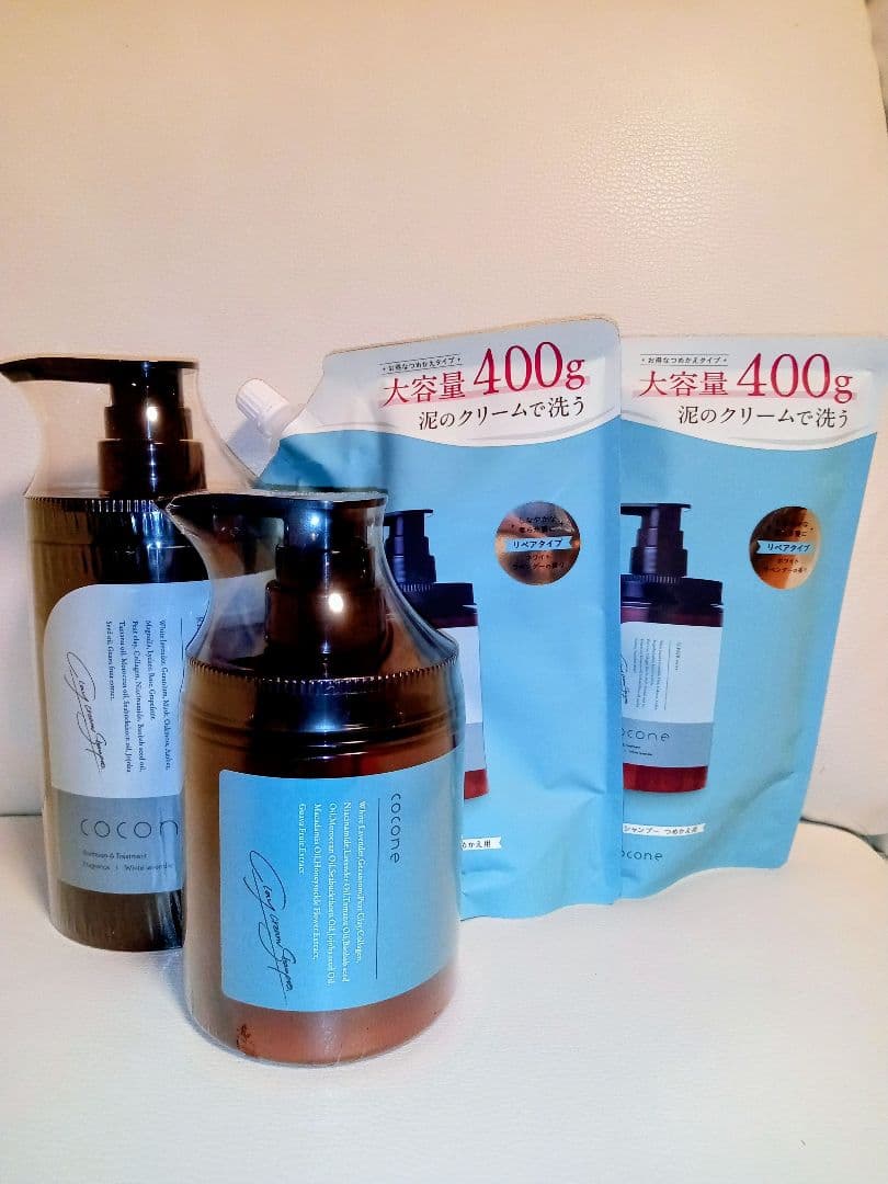 cocone クリームシャンプー 新ボトル