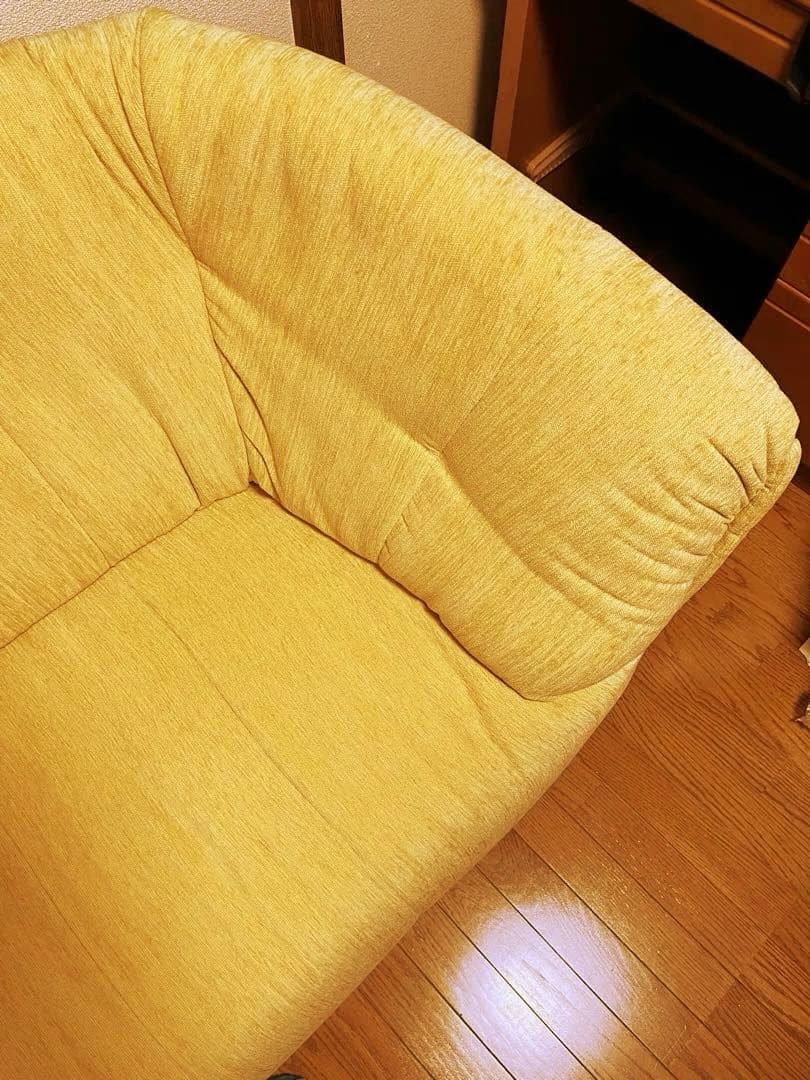 お買い得★東京インテリア★ラウンド型★2人掛けソファ