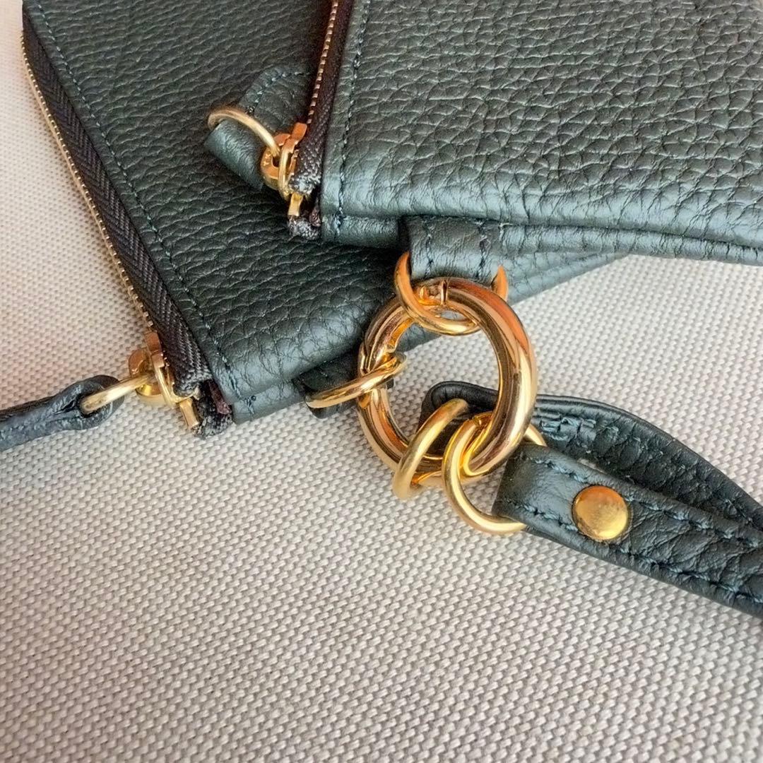 【KUBERA 9981】クベラ シュランケンカーフ レザーポーチ 財布