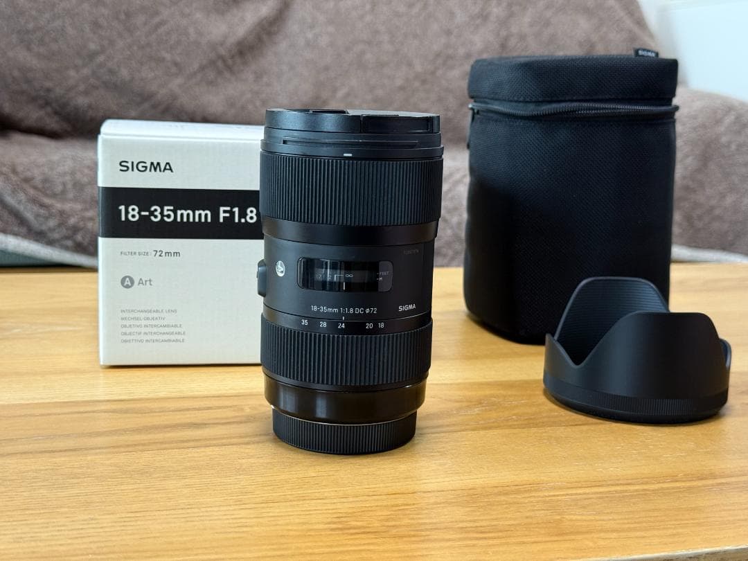 SIGMA Art 18-35mm F1.8 DC (キヤノンEF用)