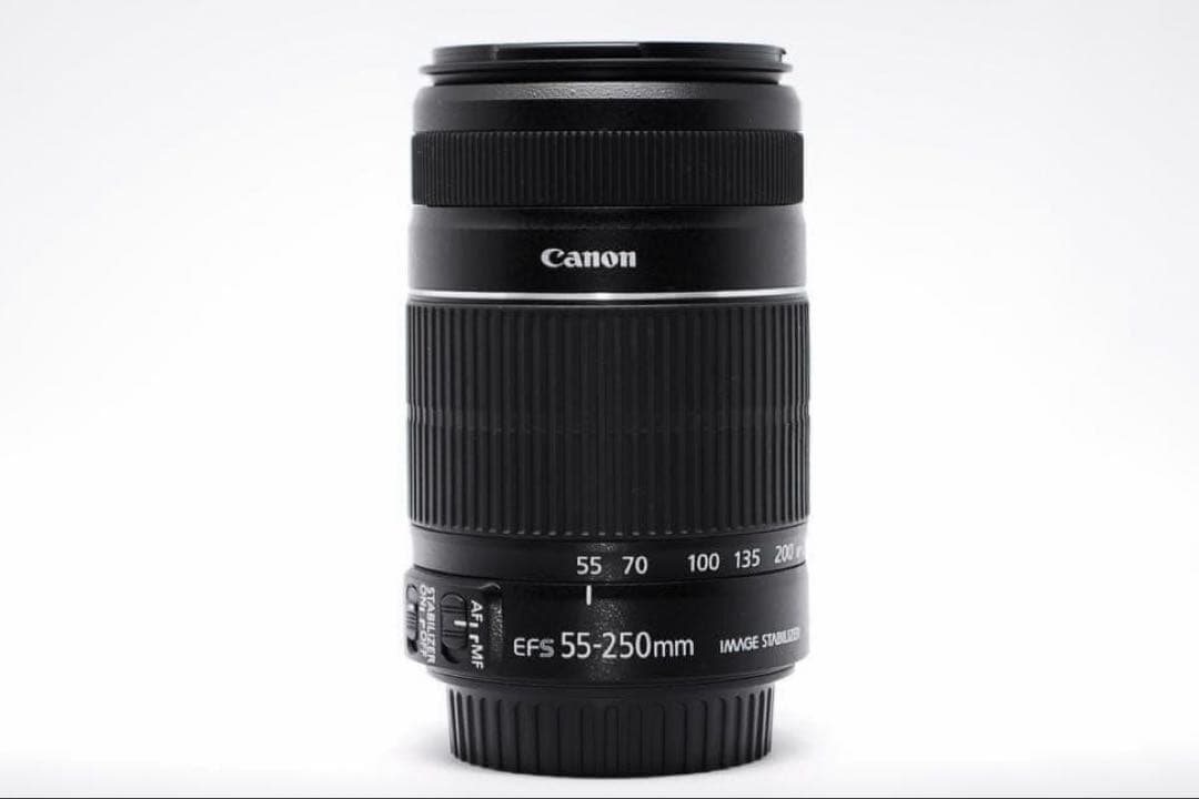望遠レンズ✨手ぶれ補正付✨Canon EF-S 55-250mm IS Ⅱ✨