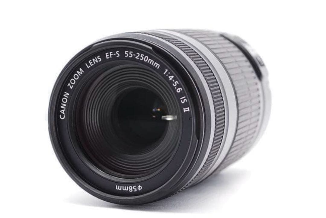 望遠レンズ✨手ぶれ補正付✨Canon EF-S 55-250mm IS Ⅱ✨