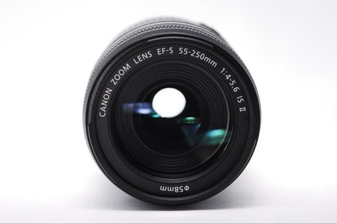 望遠レンズ✨手ぶれ補正付✨Canon EF-S 55-250mm IS Ⅱ✨