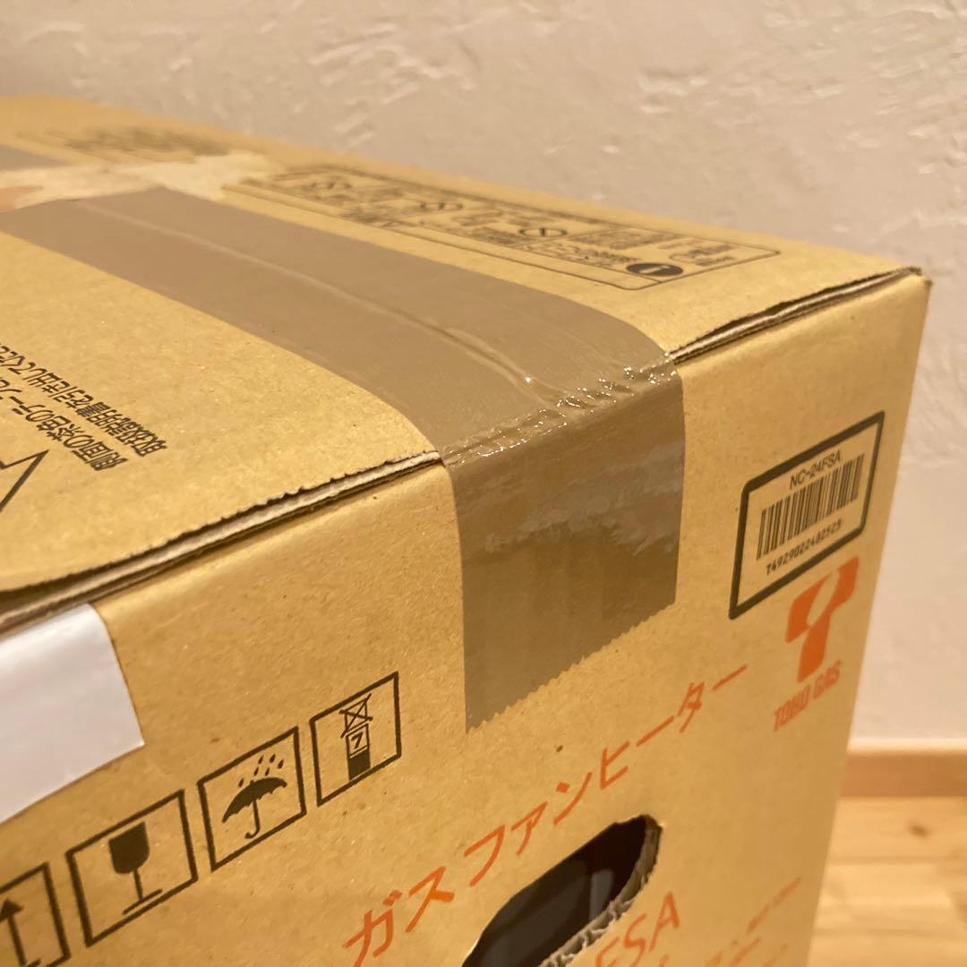 未開封‼️ノーリツ ガスファンヒーター NC-24FSA TOHOガス 東邦ガス