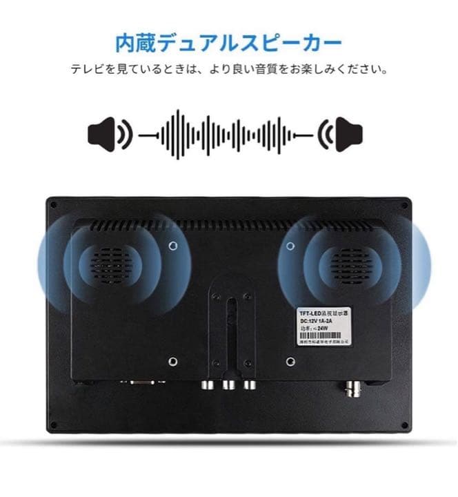 新品！10.1インチモニター液晶小型モニター1280X800 IPS 全視野！