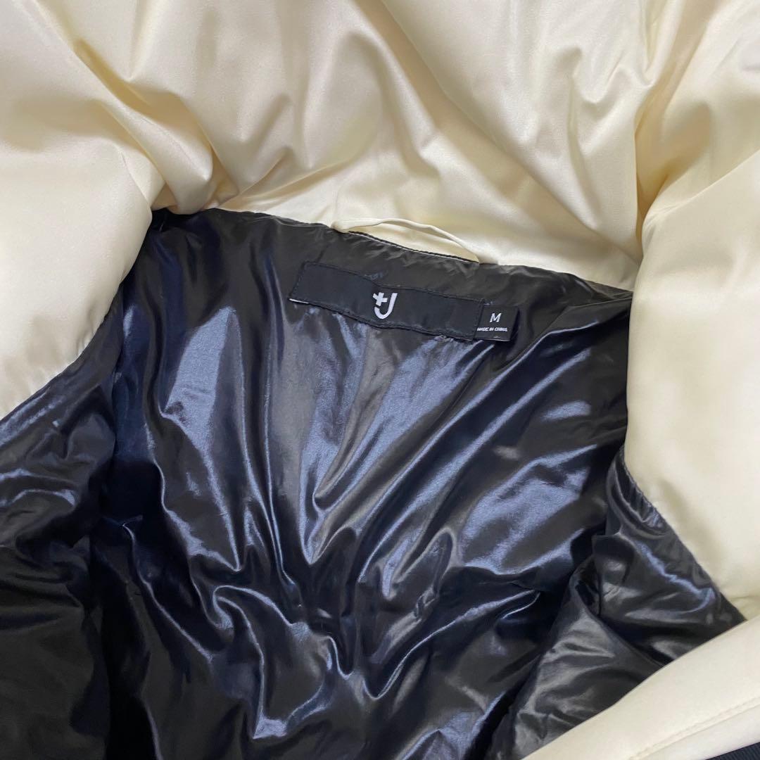 美品　UNIQLO+Jダウン ジルサンダーコラボ M ホワイト