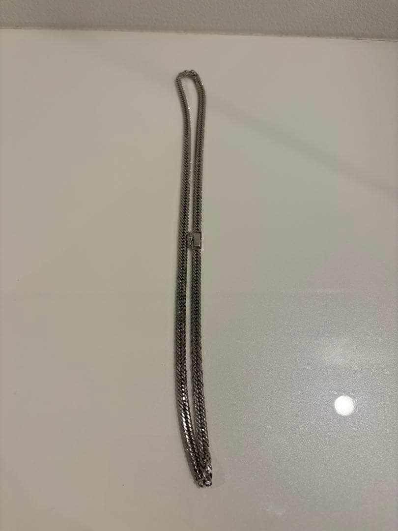 値下げ中PT850 喜平ネックレス　12面トリプル　55g55cm プラチナ