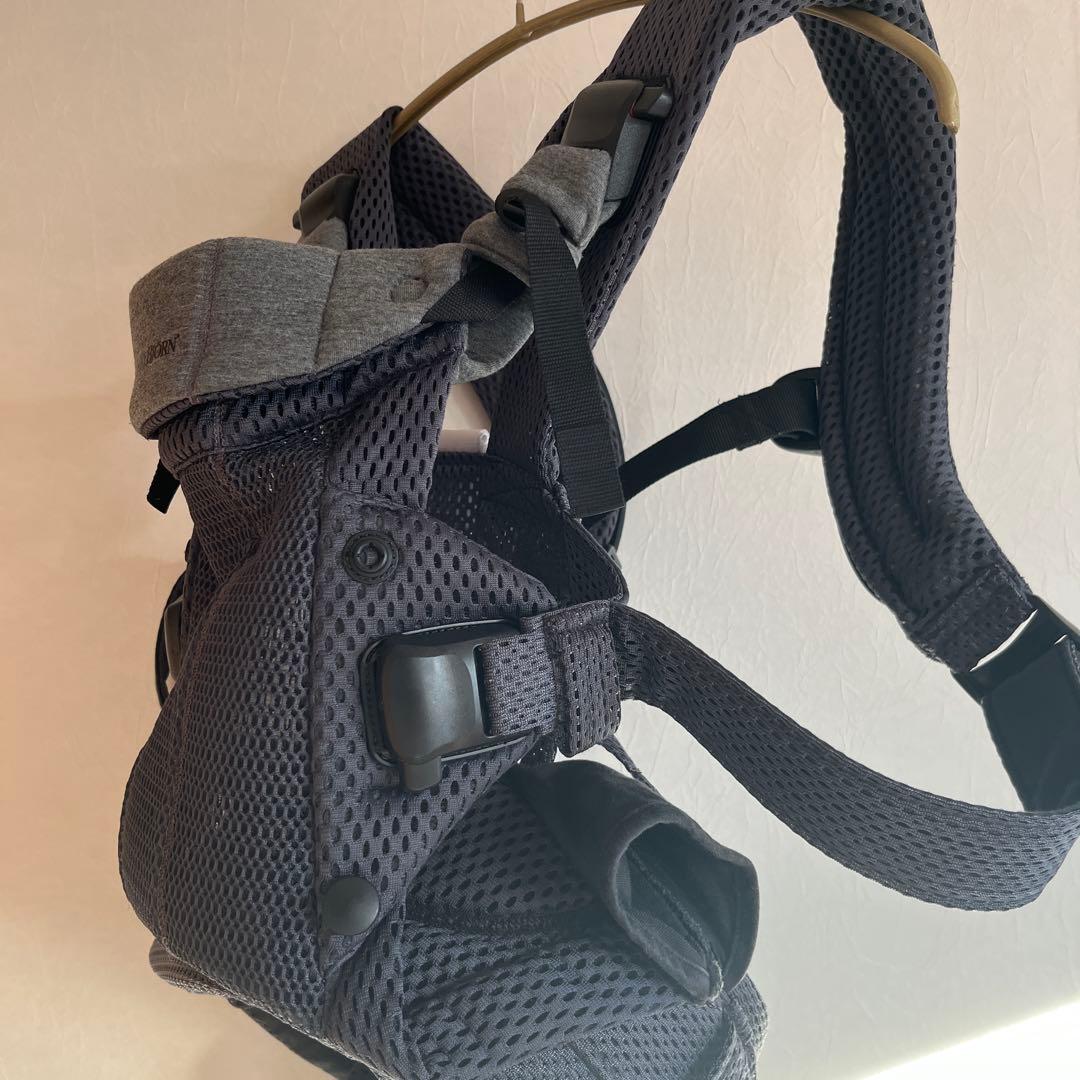 BabyBjörn ハーモニー　アンスラサイト　抱っこ紐 ダークグレー メッシュ