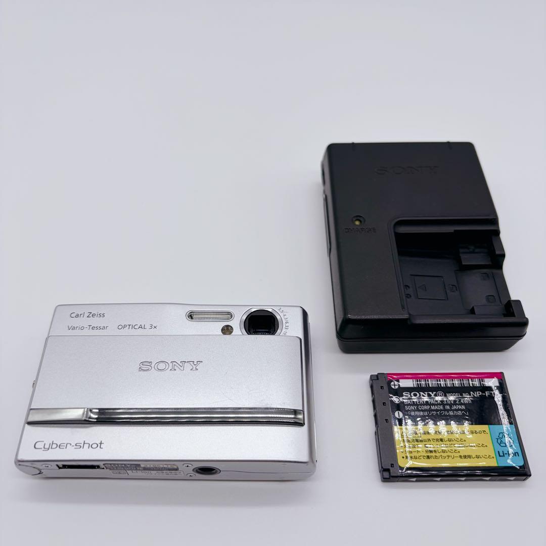 動作良好　SONY ソニー Cyber-Shot DSC-T9 コンデジ