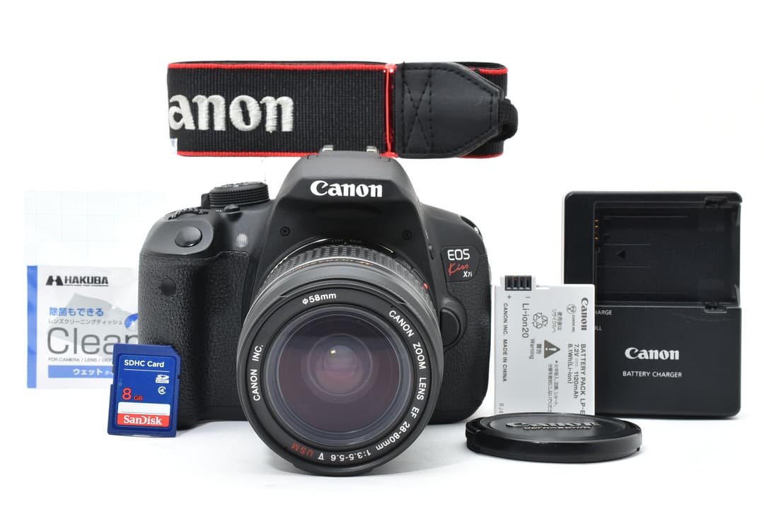 Canon EOS Kiss X7i スマホ転送OK レンズセット #9562