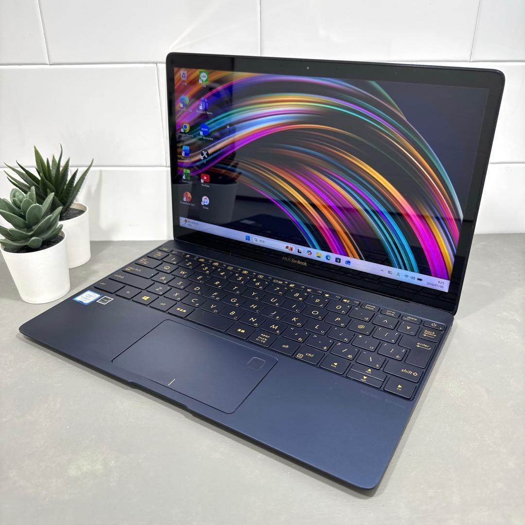 【高性能】ZenbookUX390☘7世代i7☘️NVMe512メモリ16GB
