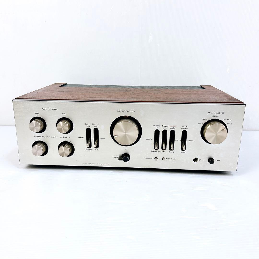 【希少☆動作確認済】LUXMAN ラックスマン プリメインアンプ L-80V