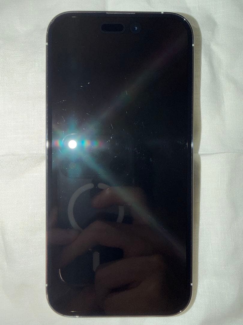 美品 完品 iPhone 14 Pro 256gb シルバー SIMフリー