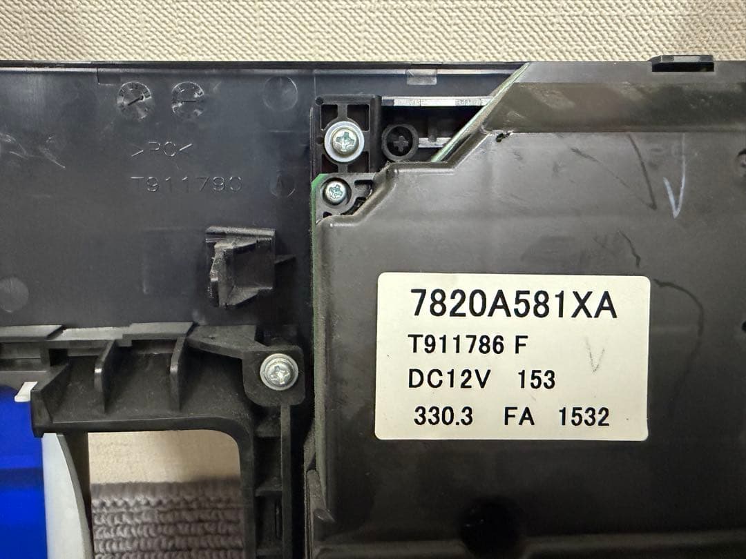 日産 B11W ekワゴン B21W デイズ　エアコンパネル7820A581XA