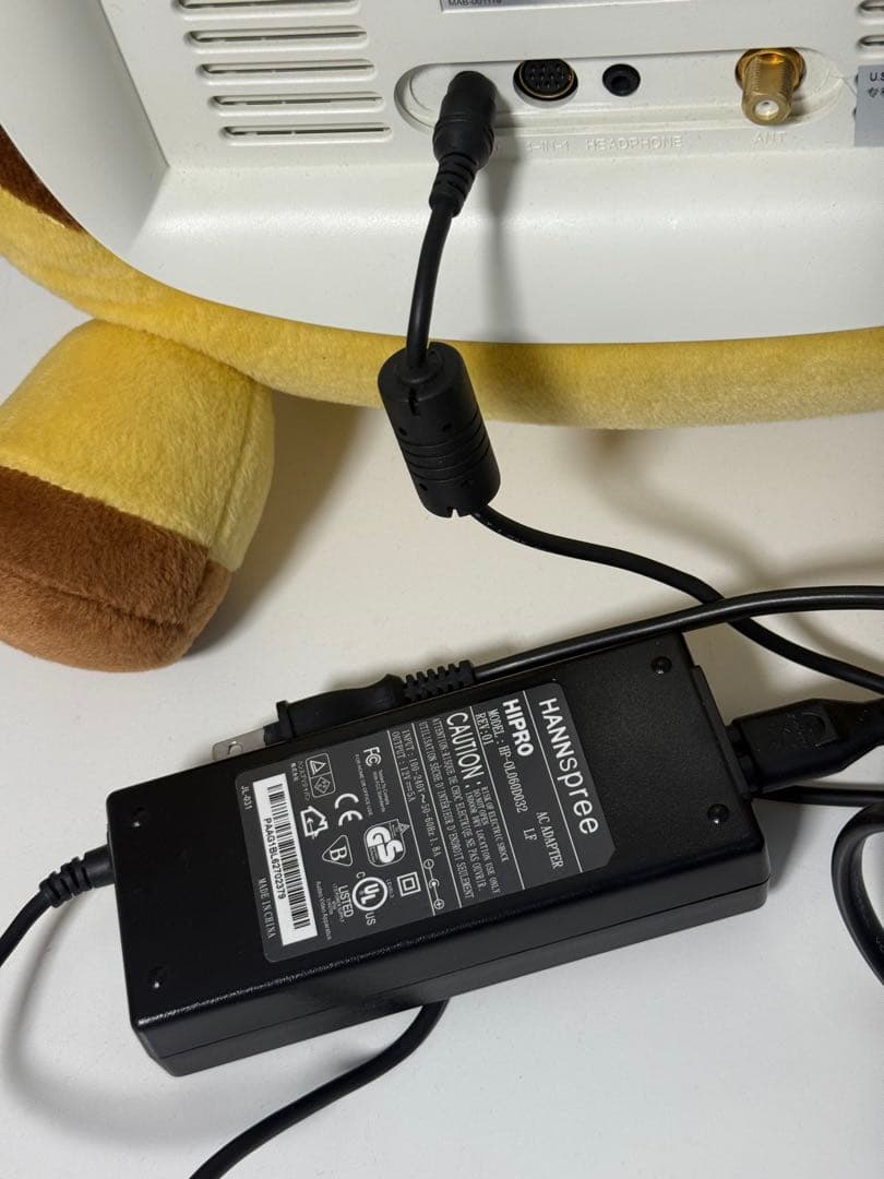 hannspree キリン ぬいぐるみ アナログテレビ ハンスプリー