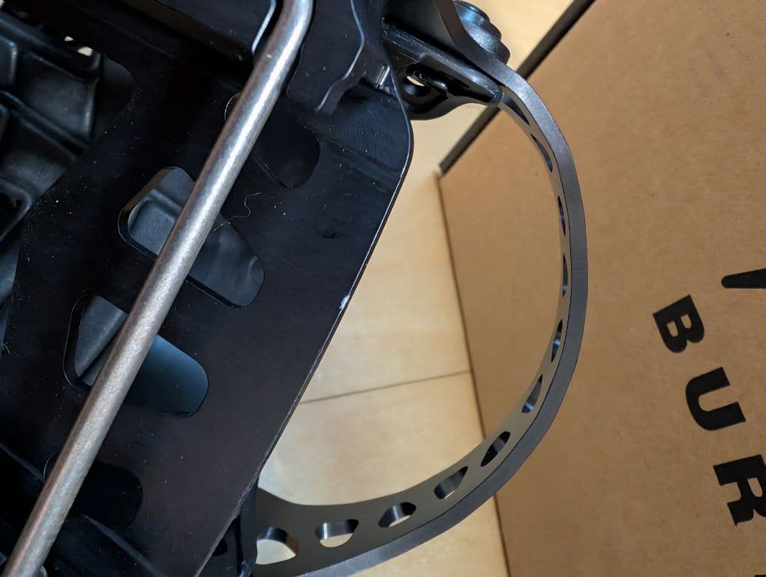 メンズ バートンスノーボード バインディング ヒッチハイカー ブラック S