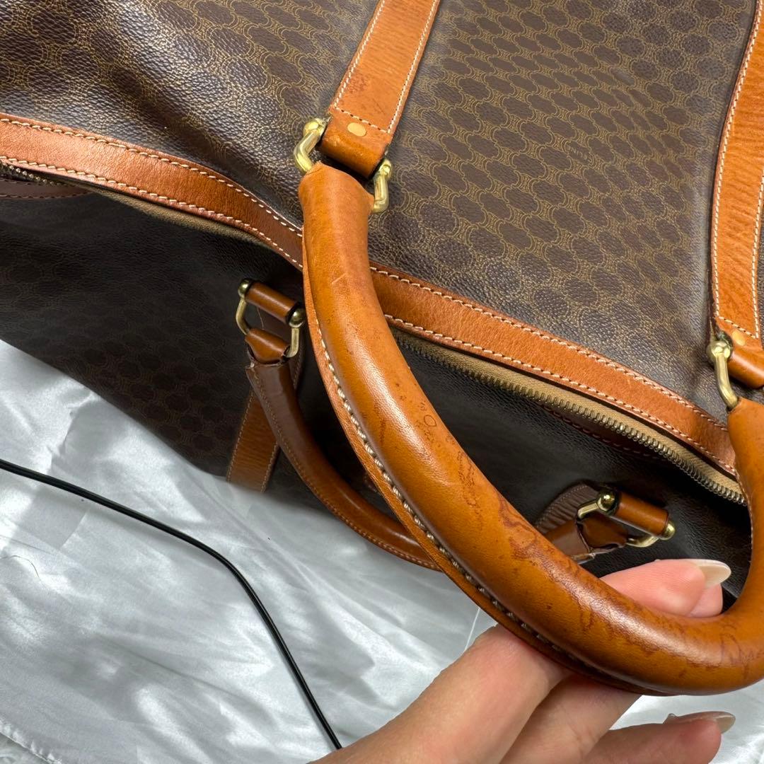 CELINE セリーヌ　ヴィンテージ　マカダム柄　ボストンバック 旅行