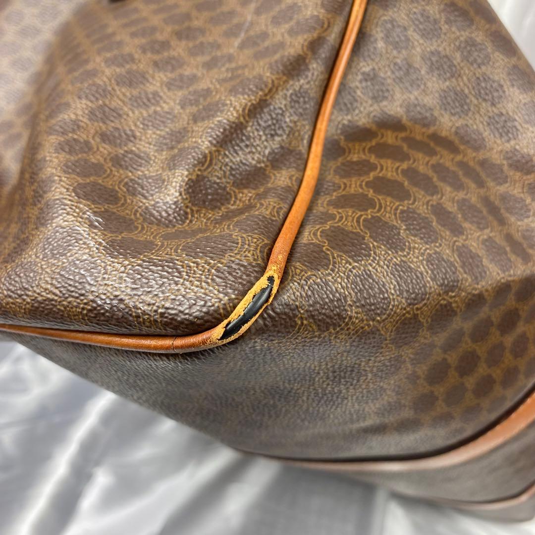 CELINE セリーヌ　ヴィンテージ　マカダム柄　ボストンバック 旅行