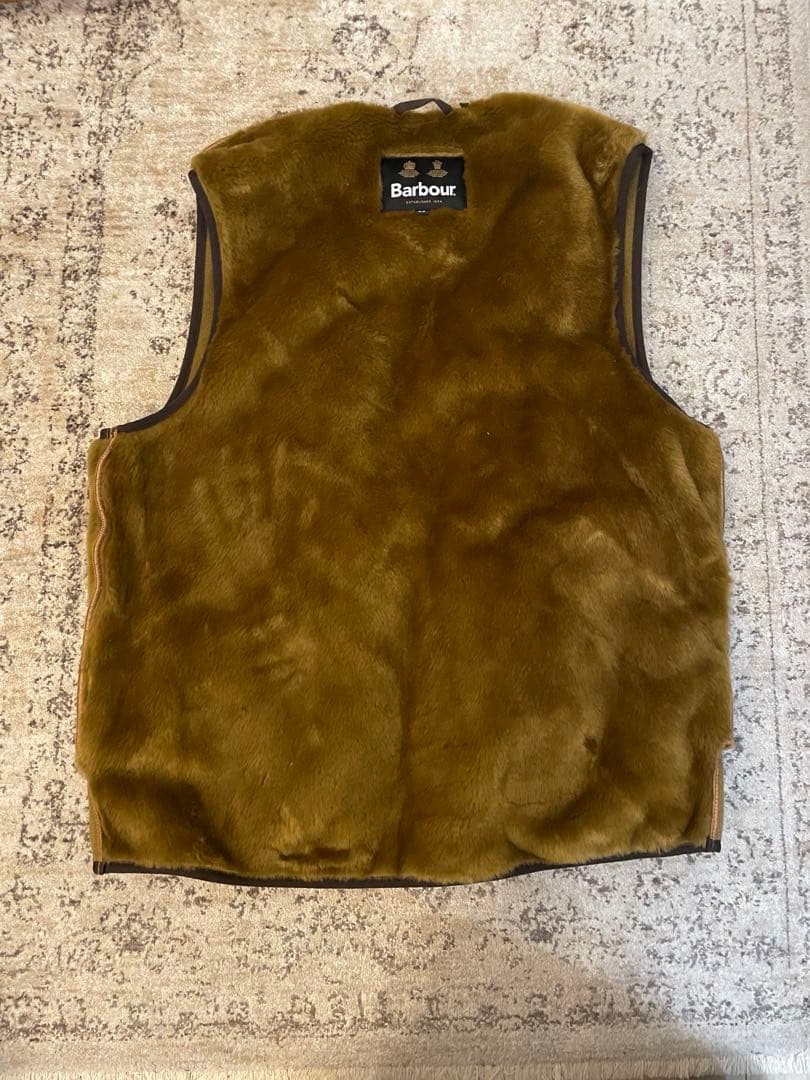 【美品】Barbour ファーベスト サイズ40