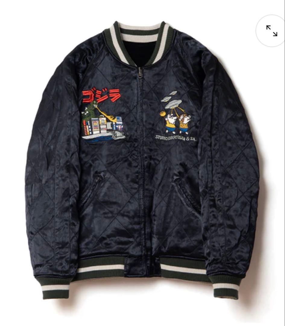 ゴジラ スカジャン STUDIO D'ARTISAN GZ-013 40サイズ