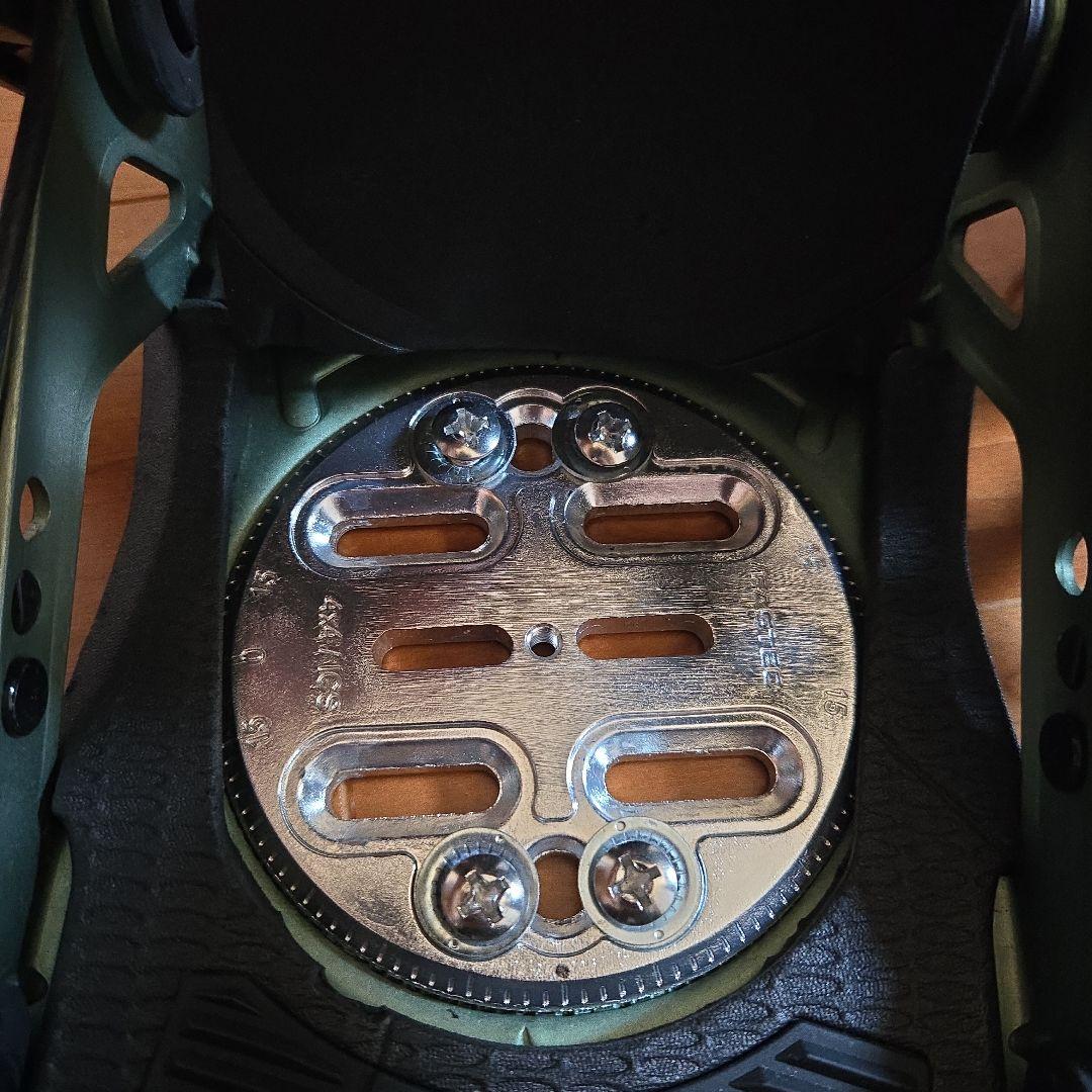 SP United SLAB oneスノーボードビンディング ブラック