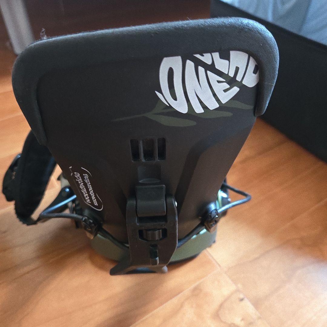 SP United SLAB oneスノーボードビンディング ブラック