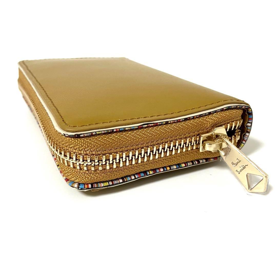 Paul Smith ポールスミス マルチストライプエッジ ラウンドファスナー