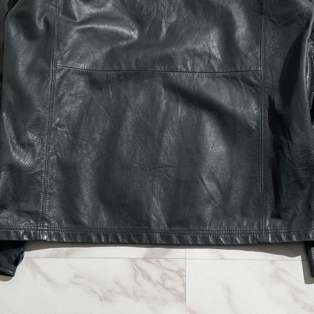 美品✨ NEIGHBORHOOD ゴートレザー シングルライダースジャケット M