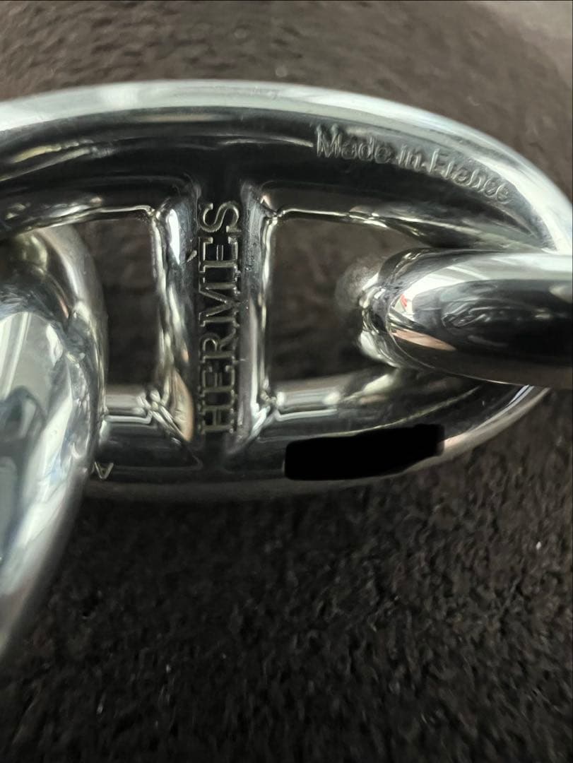 【新品未使用】エルメスシェーヌダンクルブレスレット正規品サイズGM13コマ