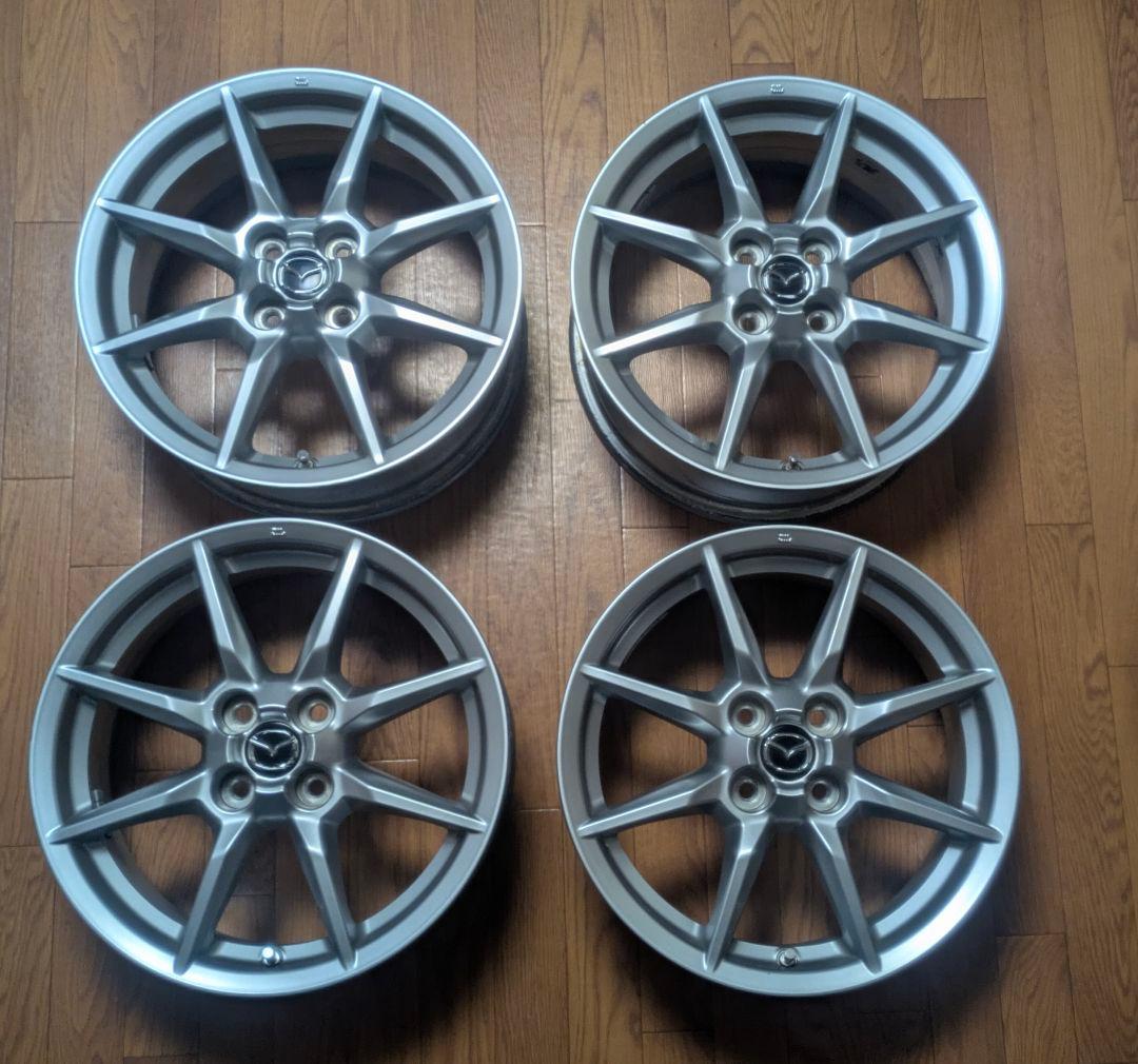 マツダ ND ロードスター NR-A 純正アルミホイール4本