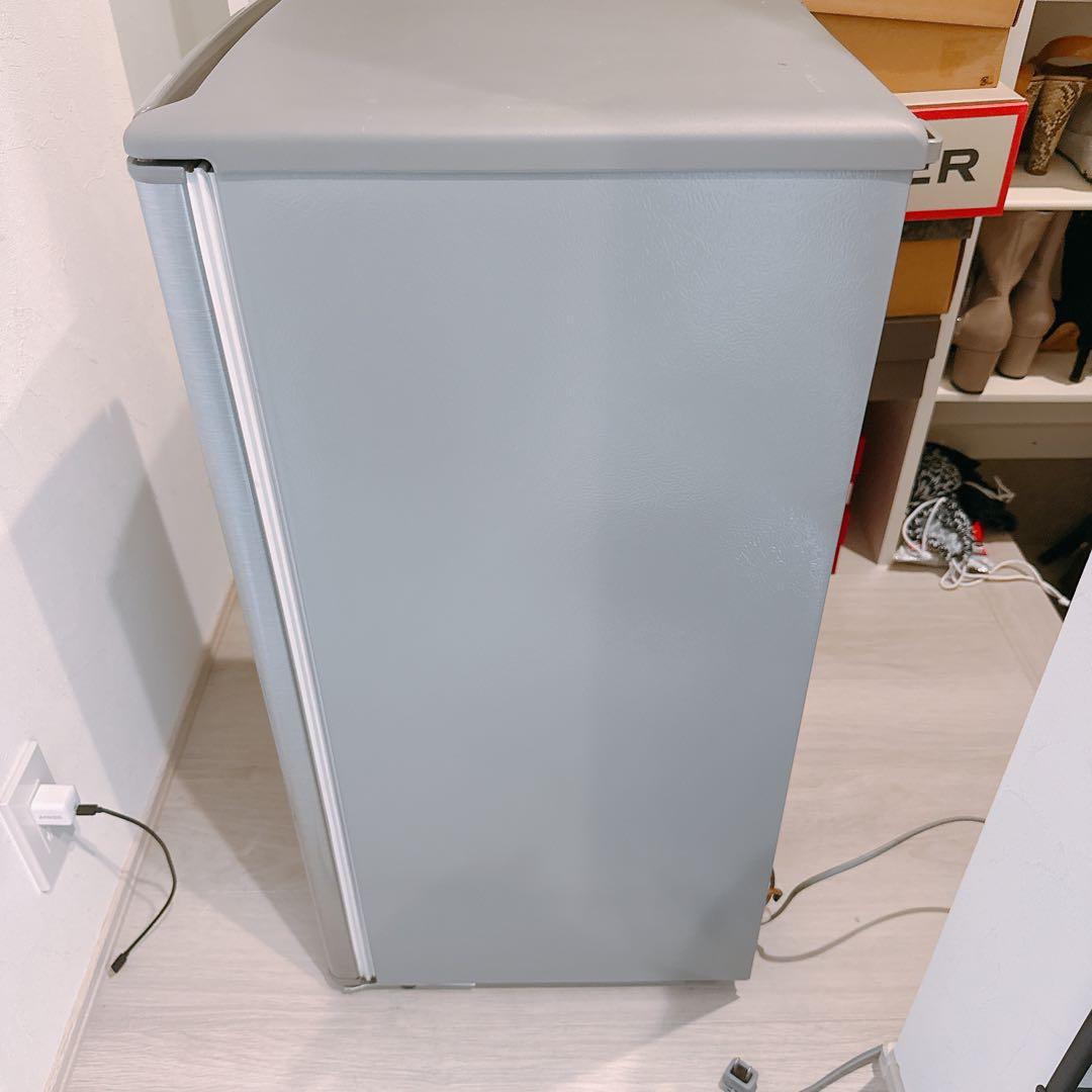 冷蔵庫 製氷機能付き 75L AQUA ノンフロン直冷式　AQR-8G　直冷式