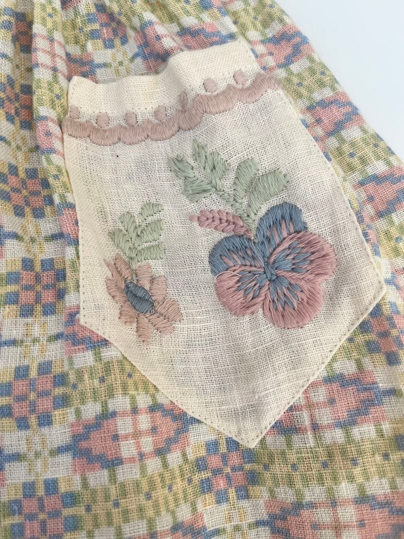 ワンピース Apolina 24Ss Nellie dress solva 2-3y