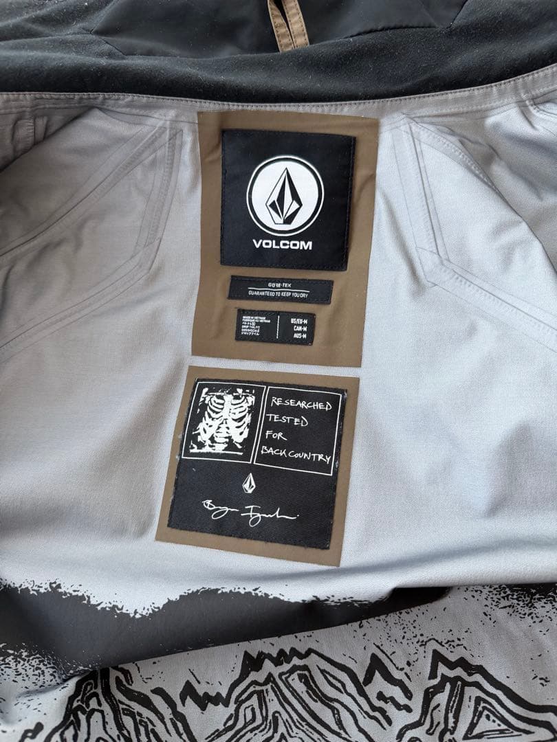 21-22 VOLCOM GUCH STRETCHGORE JKT 色DTK