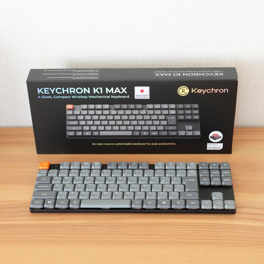 Keychron K1 Max JIS 静音赤軸