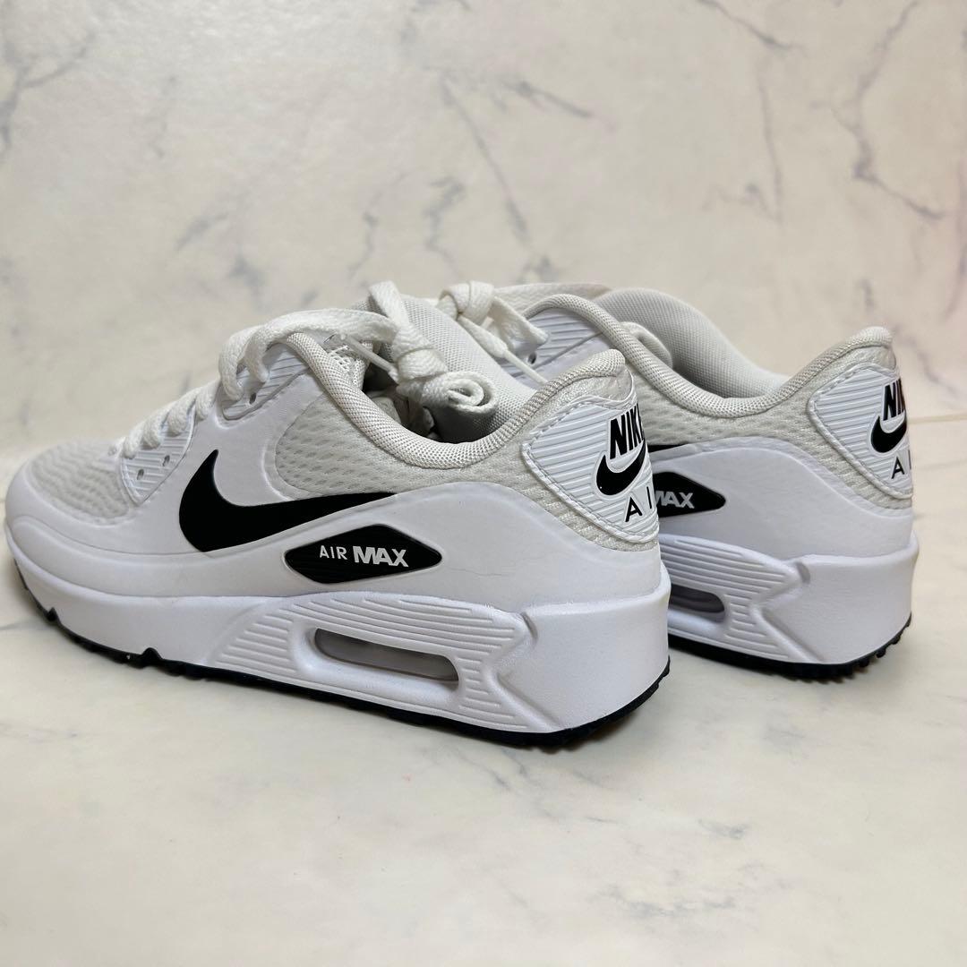 ナイキ エアマックス 90 ゴルフ ホワイト ブラック スパイクレス