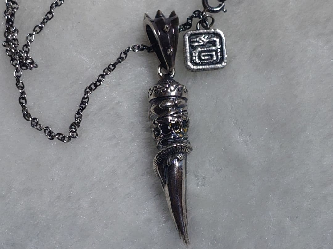 モンスターハンター　シルバークロウペンダント　ラギアクルス　s925