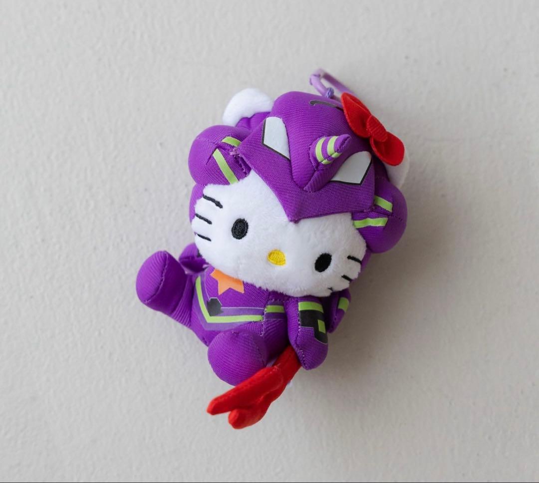 【EVA x HELLO KITTY】トイキーホルダー　初号機