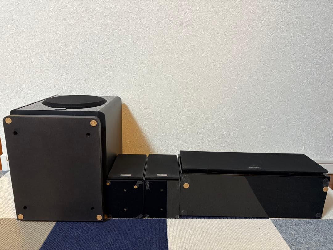 美品 ONKYO 3.1ch BASE-V50ホームシアターセットピアノブラック