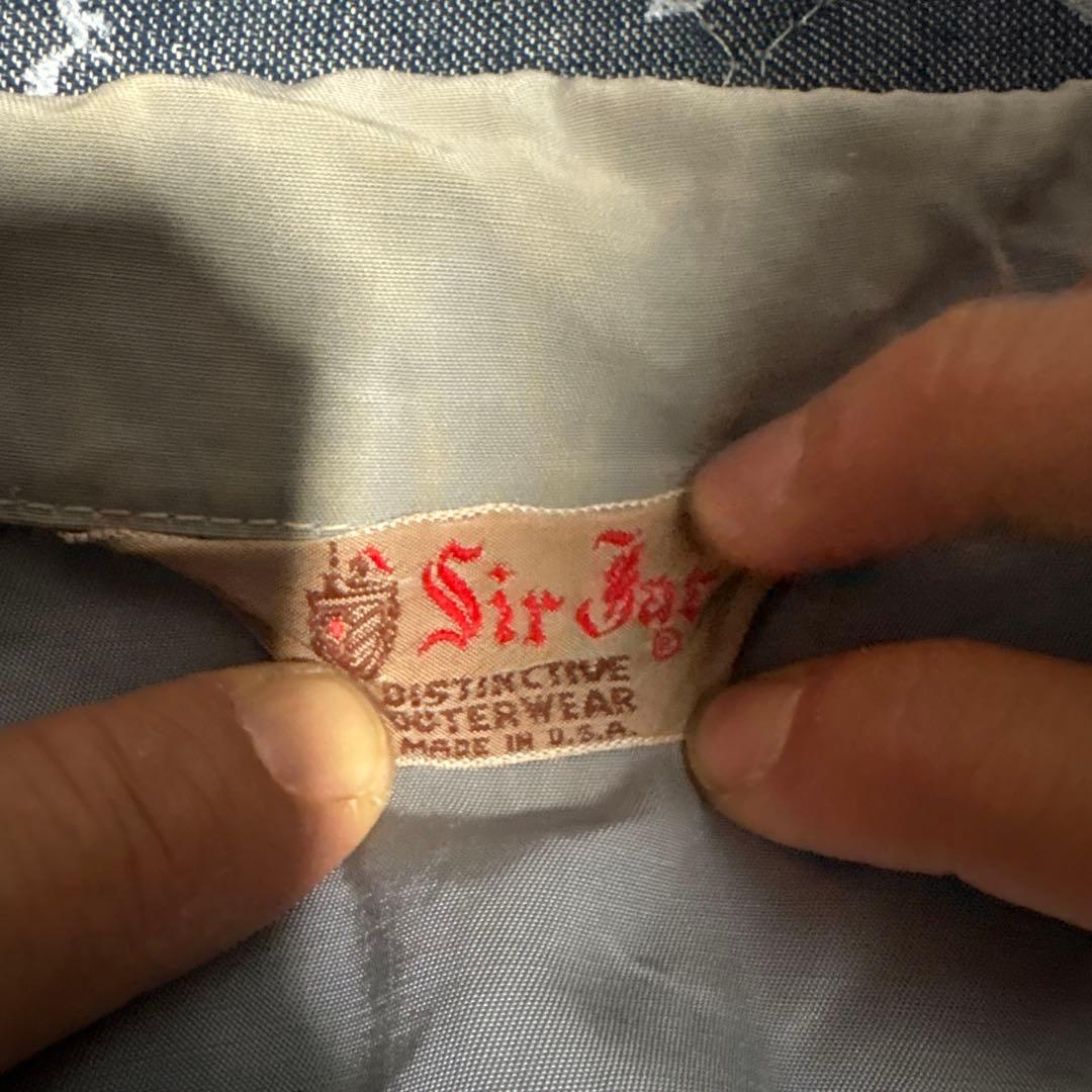 1950年代Sir Jac ビンテージ　スウィングトップ　ロカビリー　短丈