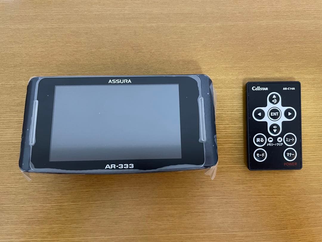 Cellstar ASSURA AR-333 GPS搭載レーダー探知機本体