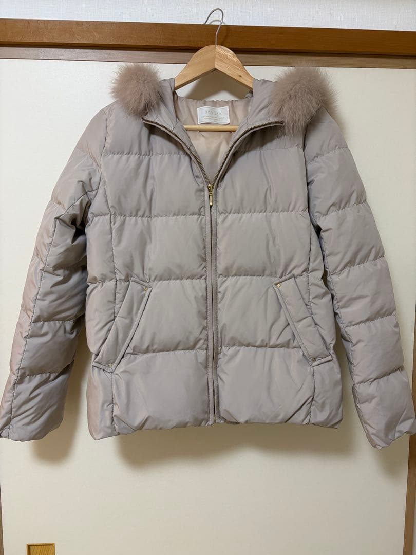 【撥水加工】２ＷＡＹピーチショート　ダウンジャケット　エニスィス　Lサイズ