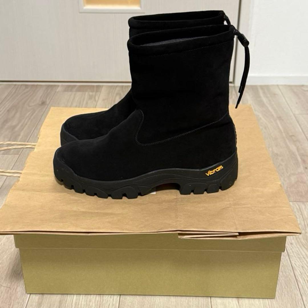 靴 TOUT Y EST, BOOTS MASSOT, Black, Size 37