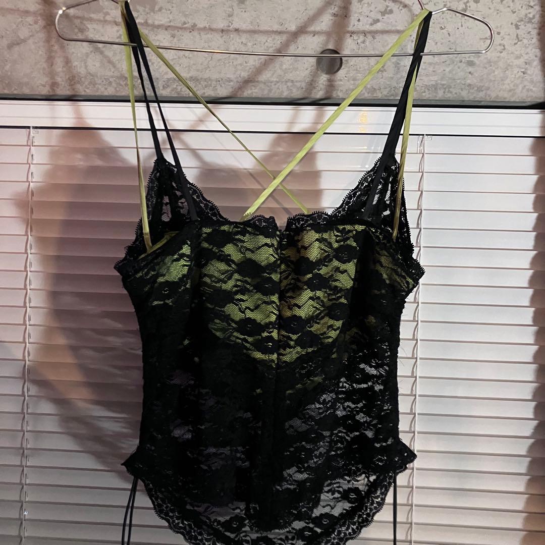 nodress レースキャミソール