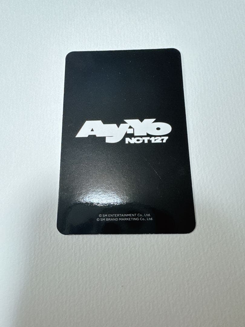 nct127 ay-yo live streaming トレカ マーク