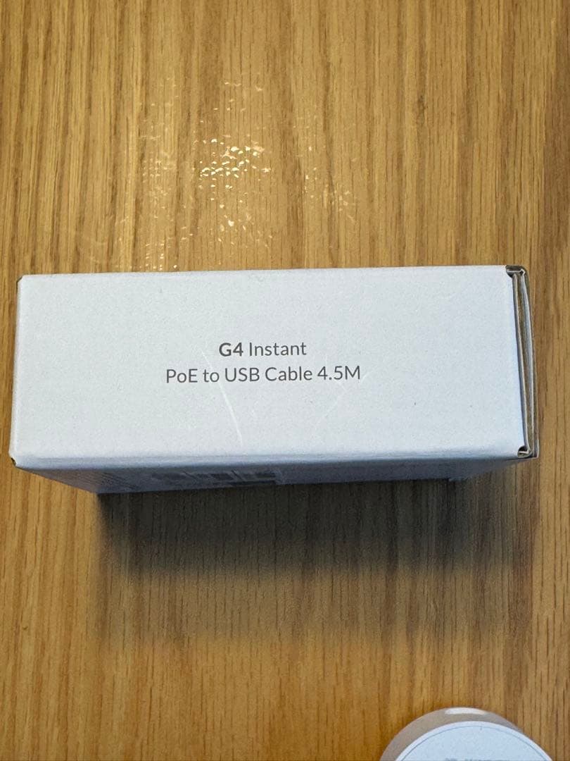 防犯カメラ Unifi G4 instant