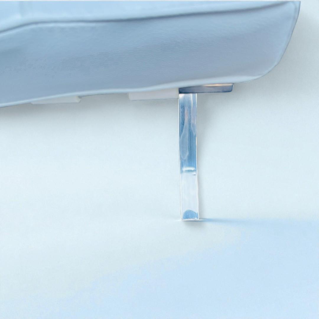 【新春セール】バルセロナ スツール オットマン ホワイト リプロダクト 送料込