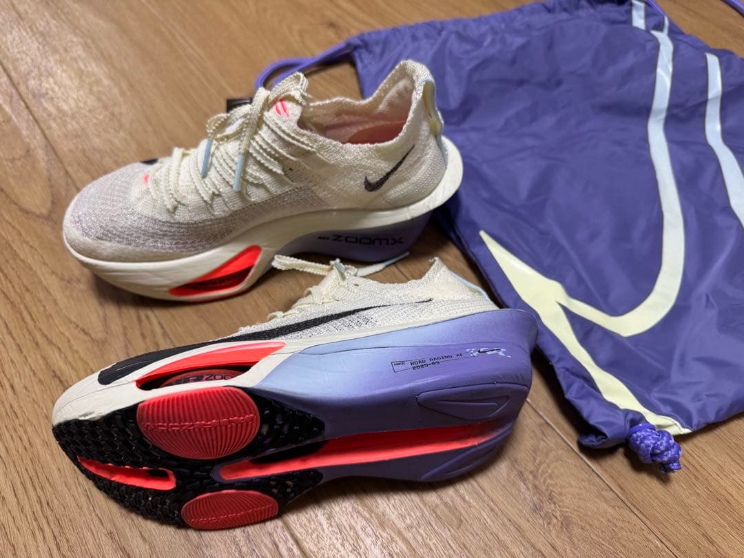 nike23.5cmエアズームアルファフライ　ネクスト%3 専用バッグ付き