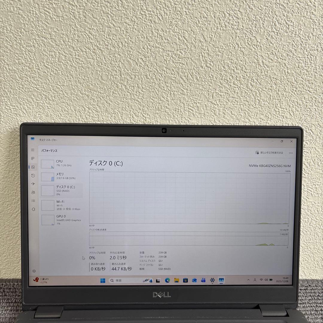 DELL latitude 3410 i5-10210U メモリ8GB#6743
