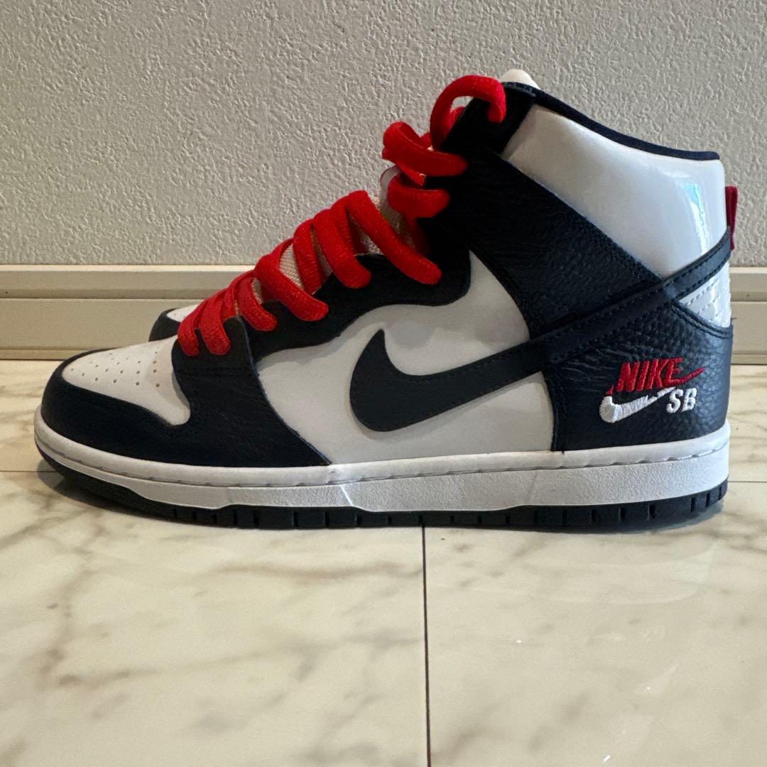 靴 NIKE SB ZOOM DUNK HIGH PRO OBSIDIAN 27cm